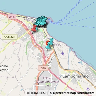 Mappa Via dei Lecci, 86042 Termoli CB, Italia (1.942)