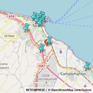 Mappa Via dei Lecci, 86042 Termoli CB, Italia (2.28364)