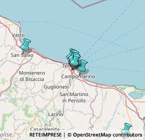 Mappa 86042 Termoli CB, Italia (16.08545)