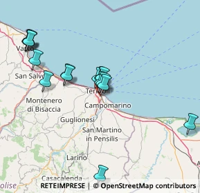 Mappa 86042 Termoli CB, Italia (15.78688)