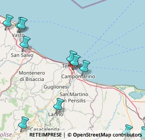 Mappa 86042 Termoli CB, Italia (25.96417)