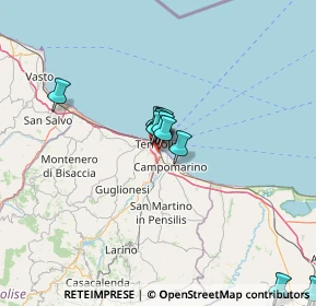 Mappa 86042 Termoli CB, Italia (14.08417)