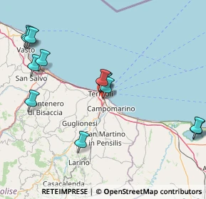 Mappa Via dei Lecci, 86042 Termoli CB, Italia (19.11)
