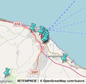 Mappa Via dei Lecci, 86042 Termoli CB, Italia (2.07364)