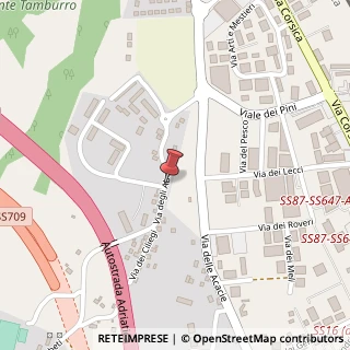 Mappa Via Degli Abeti, 53, 86039 Termoli, Campobasso (Molise)
