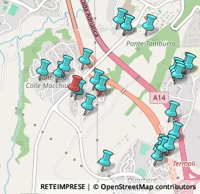 Mappa Via dei Tigli, 86039 Termoli CB, Italia (0.64615)