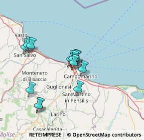 Mappa Via dei Tigli, 86039 Termoli CB, Italia (12.83154)