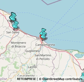 Mappa Via dei Lecci, 86039 Termoli CB, Italia (30.29556)