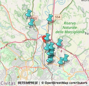 Mappa Via S. Leo, 00138 Roma RM, Italia (3.33)