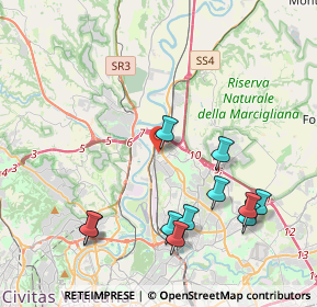 Mappa Via S. Leo, 00138 Roma RM, Italia (4.76818)