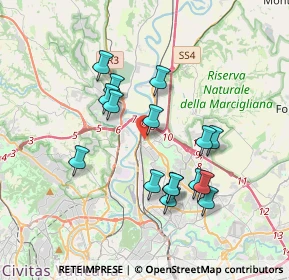 Mappa Via S. Leo, 00138 Roma RM, Italia (3.54188)