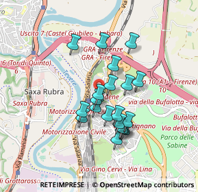 Mappa Via S. Leo, 00138 Roma RM, Italia (0.737)