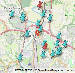 Mappa Via S. Leo, 00138 Roma RM, Italia (2.3325)