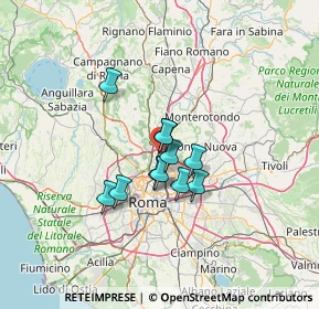 Mappa Via S. Leo, 00138 Roma RM, Italia (8.87364)