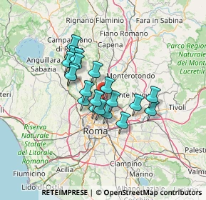 Mappa Via S. Leo, 00138 Roma RM, Italia (10.159)