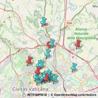 Mappa Via Carlo Emery, 00188 Roma RM, Italia (5.369)