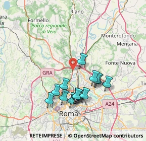 Mappa Via Carlo Emery, 00188 Roma RM, Italia (7.17733)