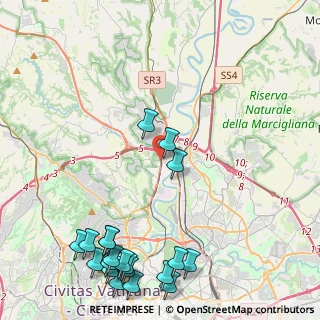 Mappa Via Calcedonia, 00188 Roma RM, Italia (6.425)