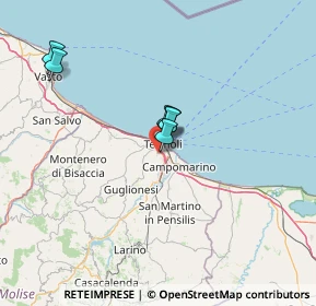 Mappa Via delle Margherite, 86039 Termoli CB, Italia (39.80455)