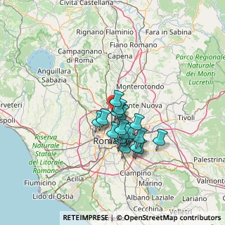 Mappa Via Radicofani, 00138 Roma RM, Italia (10.37889)