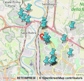 Mappa Via Castel Focognano, 00138 Roma RM, Italia (2.072)