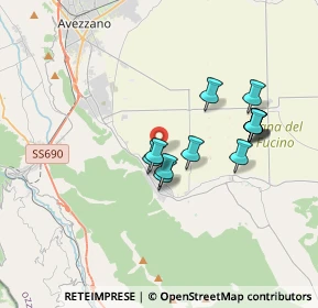 Mappa Via Campo Sportivo, 67056 Luco dei Marsi AQ, Italia (3.23167)