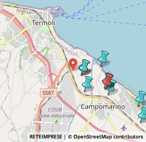 Mappa Via Marinelle, 86039 Termoli CB, Italia (2.01909)