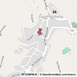 Mappa Via della Libertà, 30, 00024 Castel Madama, Roma (Lazio)