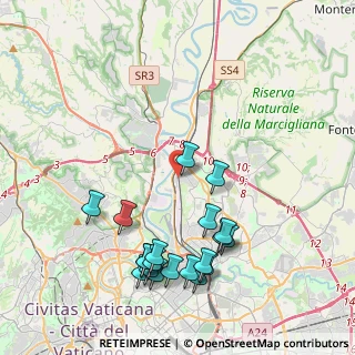 Mappa Via San Massimiliano Kolbe, 00138 Roma RM, Italia (4.849)