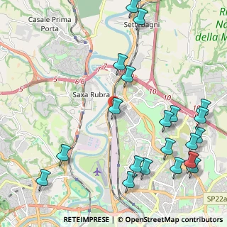 Mappa Via San Massimiliano Kolbe, 00138 Roma RM, Italia (2.943)