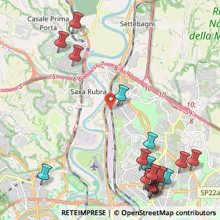 Mappa Via San Massimiliano Kolbe, 00138 Roma RM, Italia (3.3905)