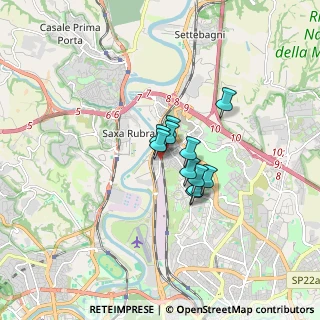 Mappa Via San Massimiliano Kolbe, 00138 Roma RM, Italia (0.99273)
