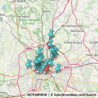Mappa Via Laterina, 00138 Roma RM, Italia (6.703)