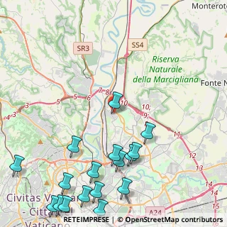 Mappa Via Laterina, 00138 Roma RM, Italia (6.44706)