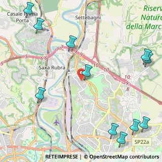 Mappa Via Laterina, 00138 Roma RM, Italia (3.36545)