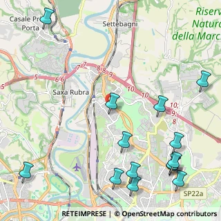 Mappa Via Laterina, 00138 Roma RM, Italia (3.22)