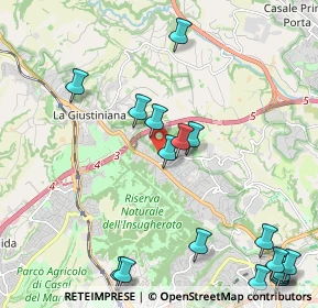 Mappa Via Colleferro, 00189 Roma RM, Italia (2.94118)