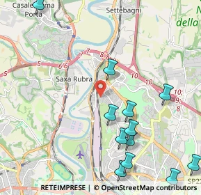 Mappa Via S. Gimignano, 00138 Roma RM, Italia (2.7875)