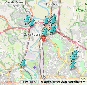 Mappa Via S. Gimignano, 00138 Roma RM, Italia (2.0975)