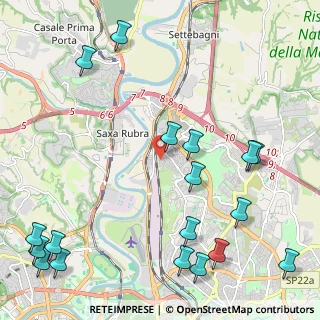 Mappa Via S. Gimignano, 00138 Roma RM, Italia (3.20667)