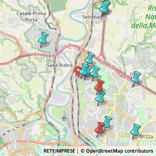 Mappa Via S. Gimignano, 00138 Roma RM, Italia (2.40143)