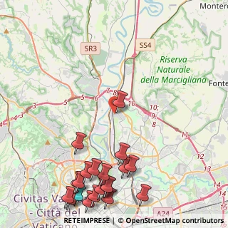 Mappa Via S. Gimignano, 00138 Roma RM, Italia (6.3995)