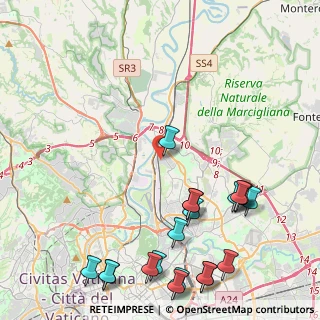 Mappa Via S. Gimignano, 00138 Roma RM, Italia (6.096)