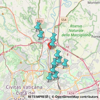 Mappa Via S. Gimignano, 00138 Roma RM, Italia (3.38818)
