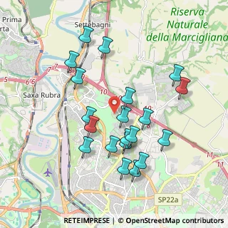 Mappa Via Dolores Palumbo, 00138 Roma RM, Italia (1.947)