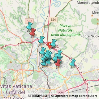 Mappa Via Dolores Palumbo, 00138 Roma RM, Italia (2.96556)