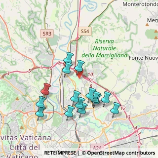 Mappa Via Dolores Palumbo, 00138 Roma RM, Italia (3.934)
