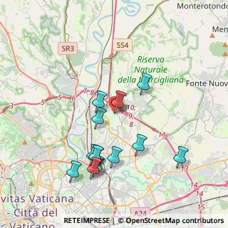 Mappa Via Dolores Palumbo, 00138 Roma RM, Italia (4.02615)