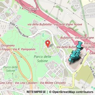 Mappa Via Dolores Palumbo, 00138 Roma RM, Italia (0.7085)