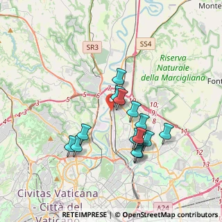 Mappa Via di Francia Annibale Maria, 00138 Roma RM, Italia (3.43133)